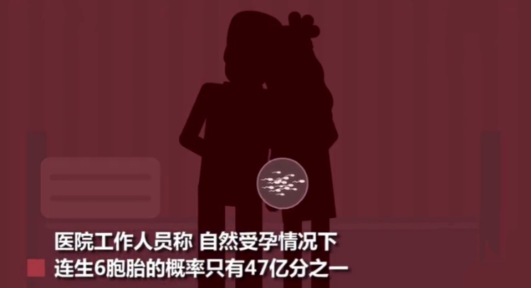 女子仅用9分钟就剩下六胞胎