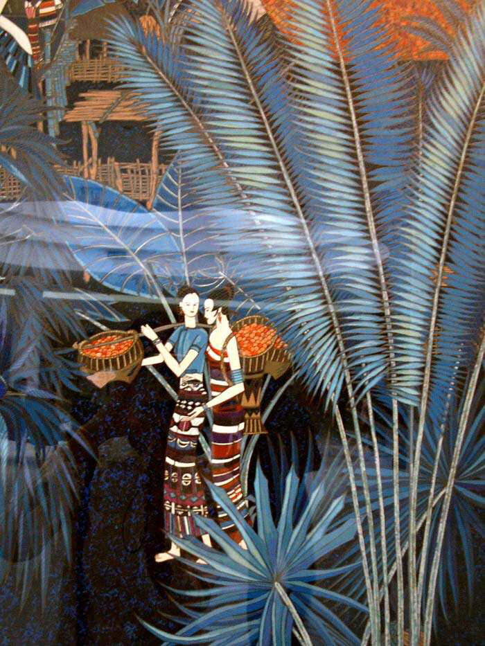 重彩装饰画丁绍光的作品,每看一遍都有新的启发