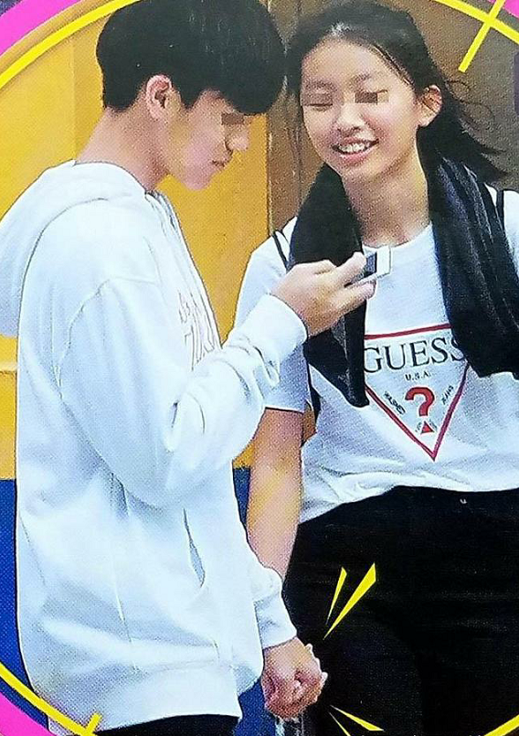 14岁陈康堤与男友牵手,亲密照流出,陈奕迅:不会干涉她的交往