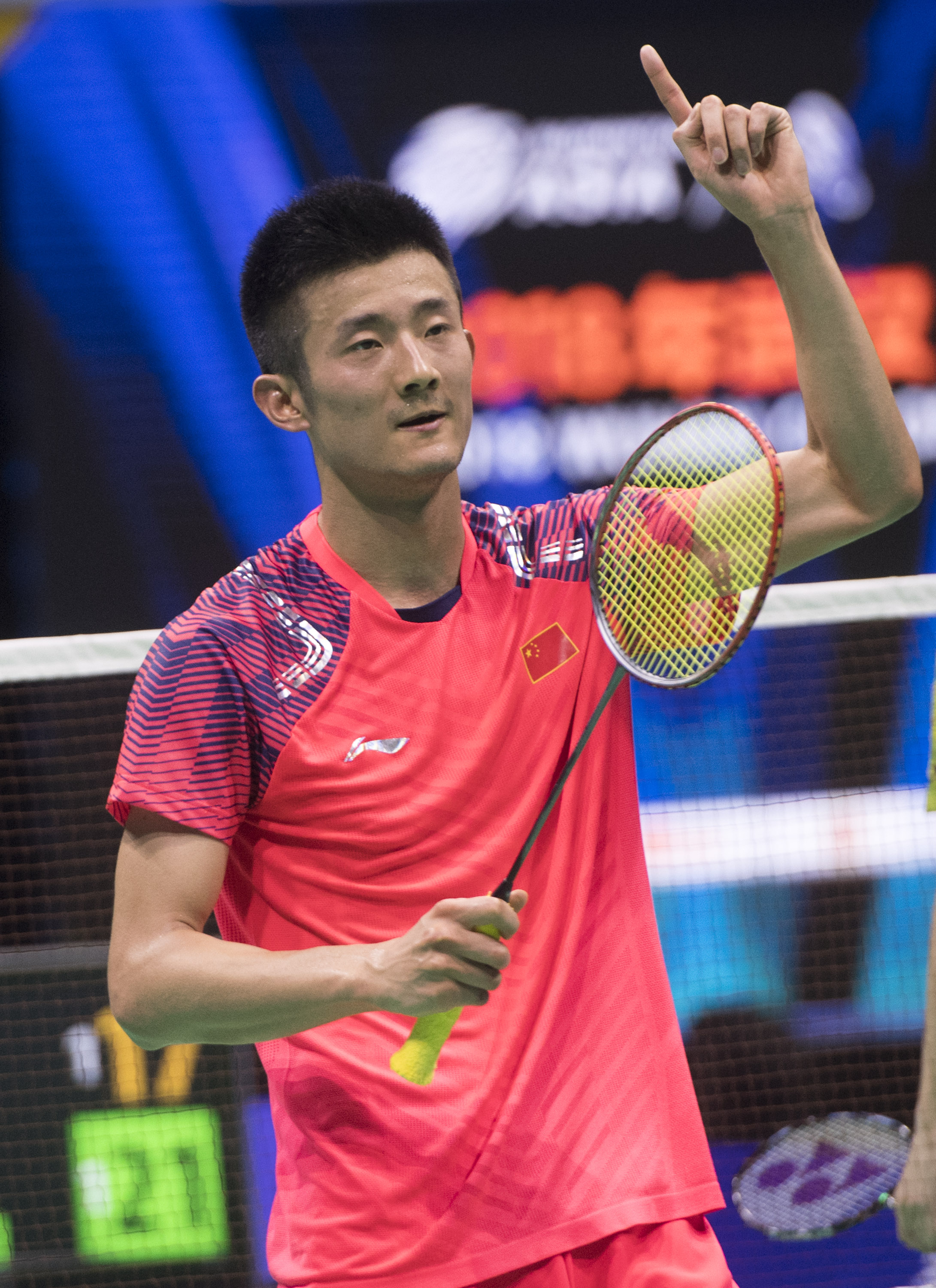 羽毛球——亚锦赛:谌龙晋级四强(1)