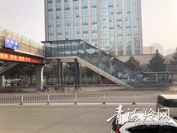 西宁首部天桥手扶式电梯将启用