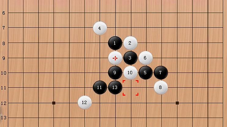 五子棋:白棋的封堵没什么作用,黑棋获胜机会太多了