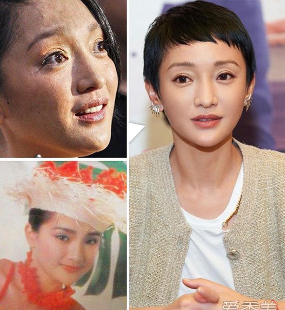 中外女星今昔对比照,旧照好丑,如今个个都是女神
