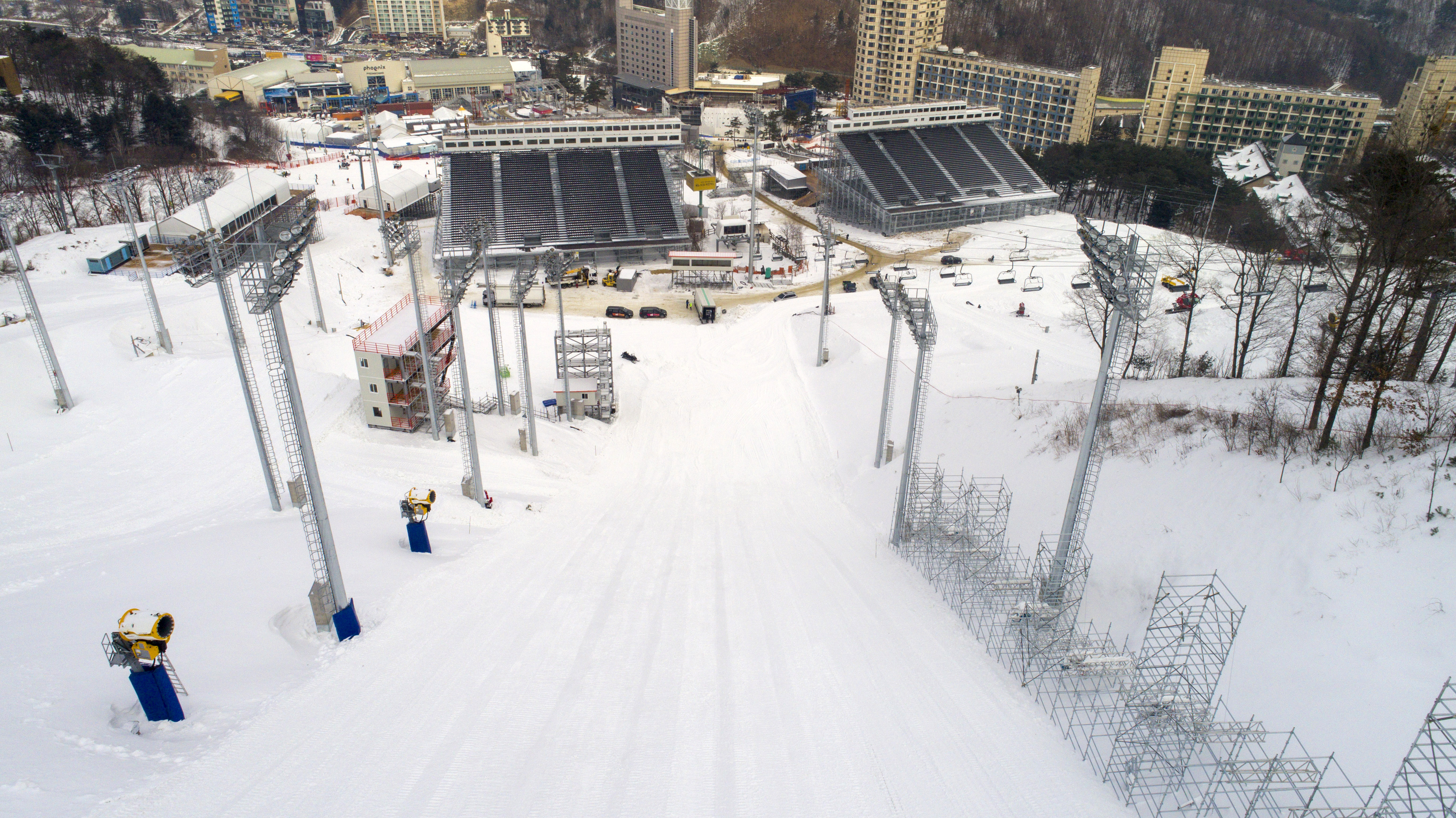 平昌冬奥会主场馆图片