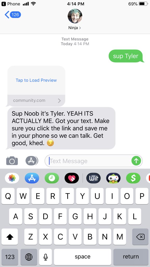 全球知名主播ninja突然公布手机号码 粉丝焦急等回复