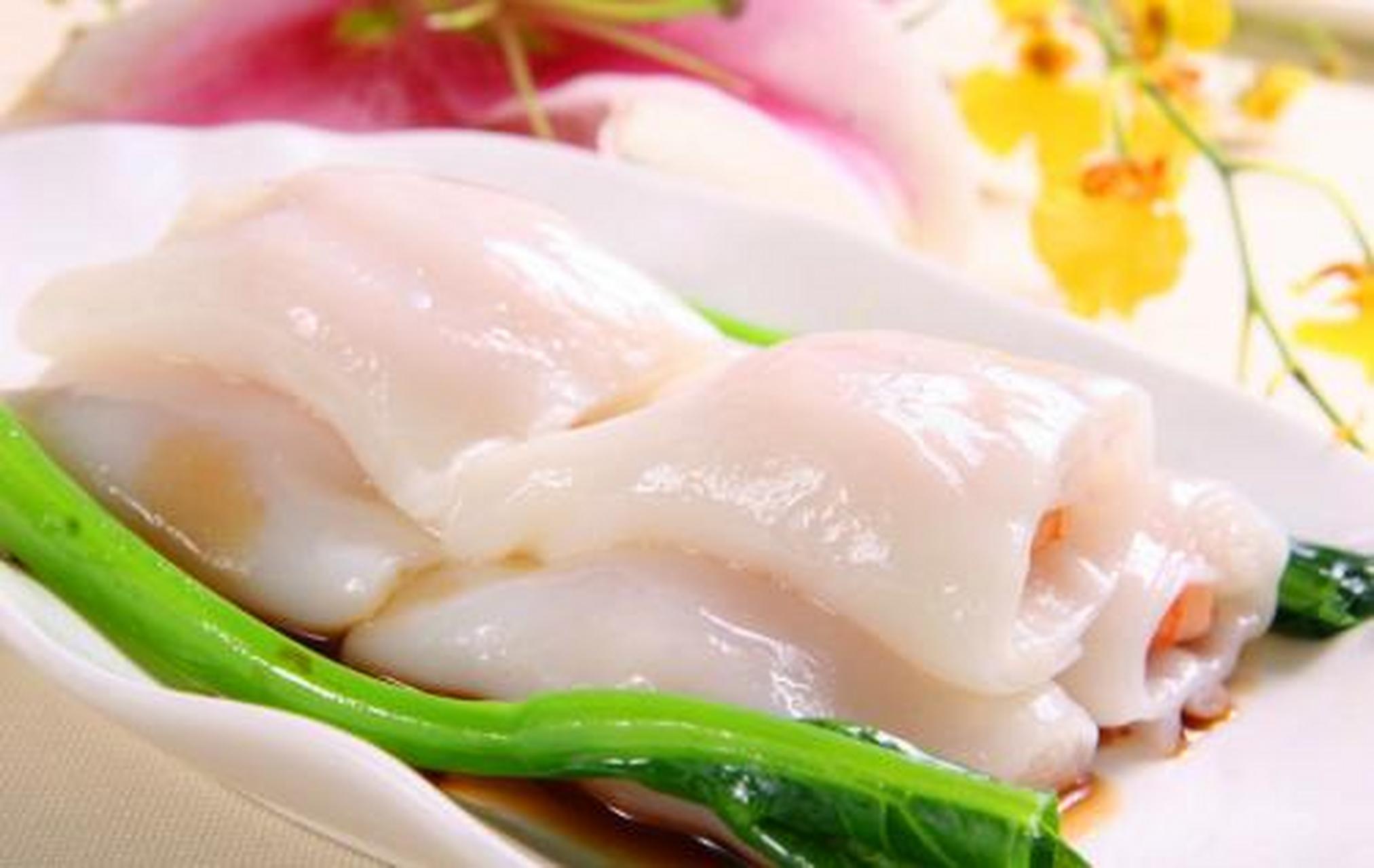 百城百味#肠粉又叫布拉蒸肠粉,是一种米制品,亦称布拉肠,拉粉,卷粉