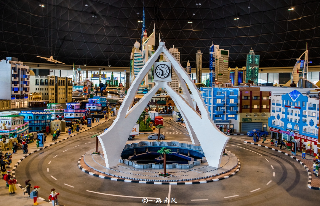 充满趣味性的迪拜乐高游乐园,巧妙地用积木堆砌起一座城市!