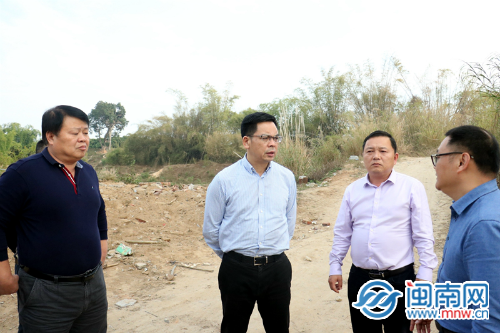 漳州高新区总河长苏孝道带队巡河