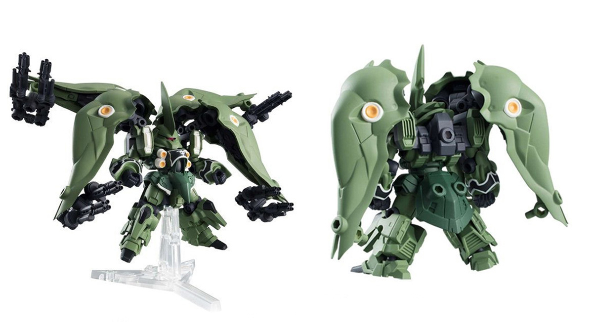 万代ex02高达模型"大青椒"刹帝利炫酷登场