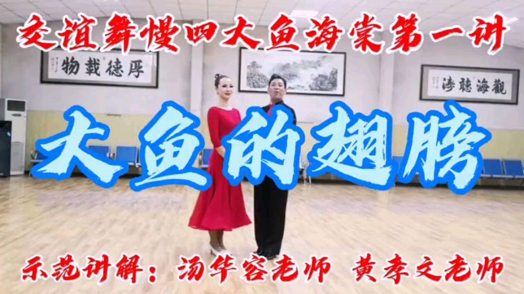 学跳交谊舞慢四《大鱼海棠》第一讲 大鱼的翅膀