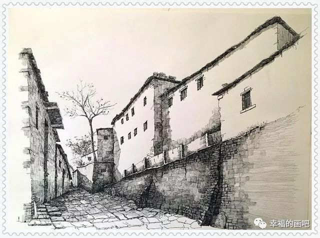 刘小刚先生钢笔画作品鉴赏