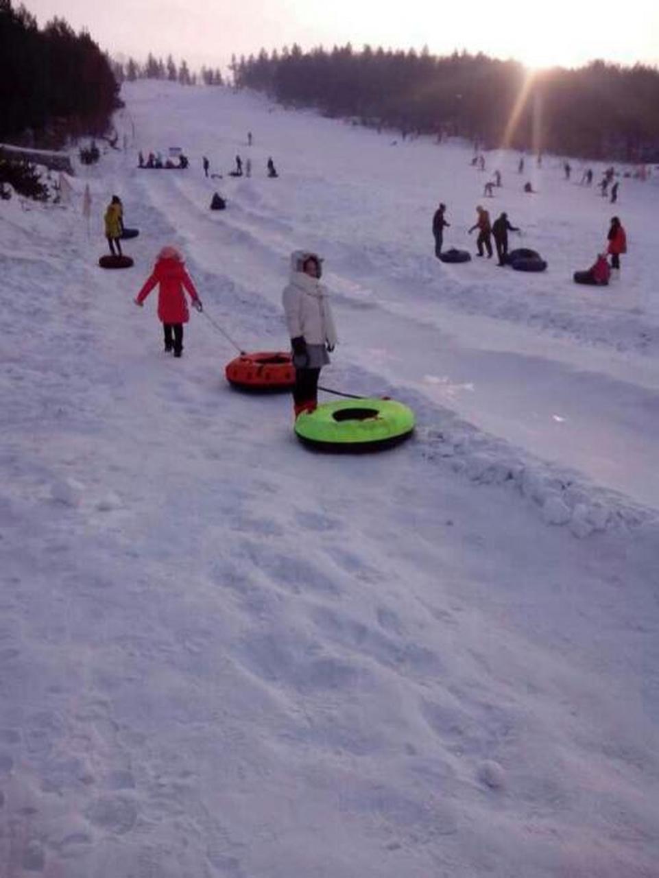 七台河市万宝山滑雪场图片