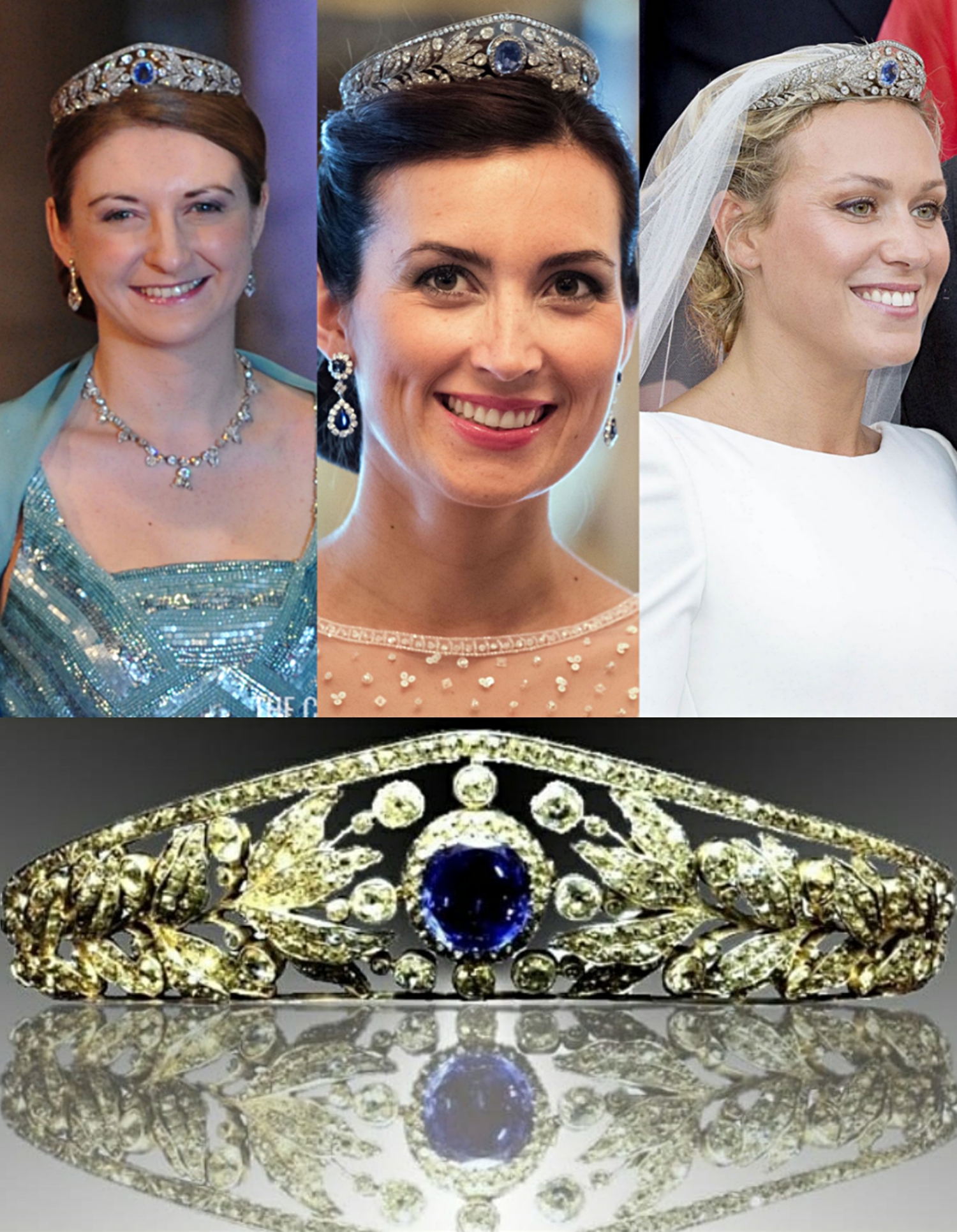 深邃的蓝色美得大气!带你看欧洲王室6顶惊艳的蓝宝石王冠