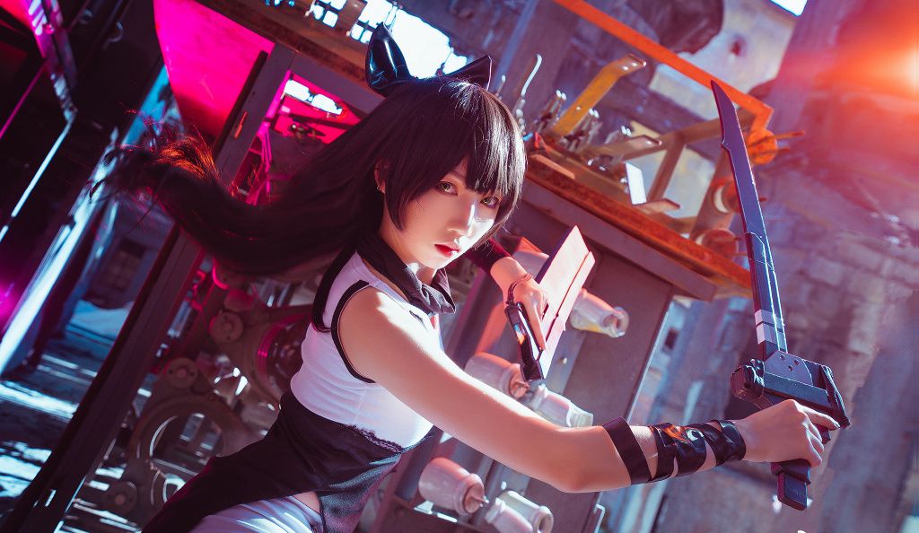 《rwby》布蕾克cos:我们将从暗影中降临于世