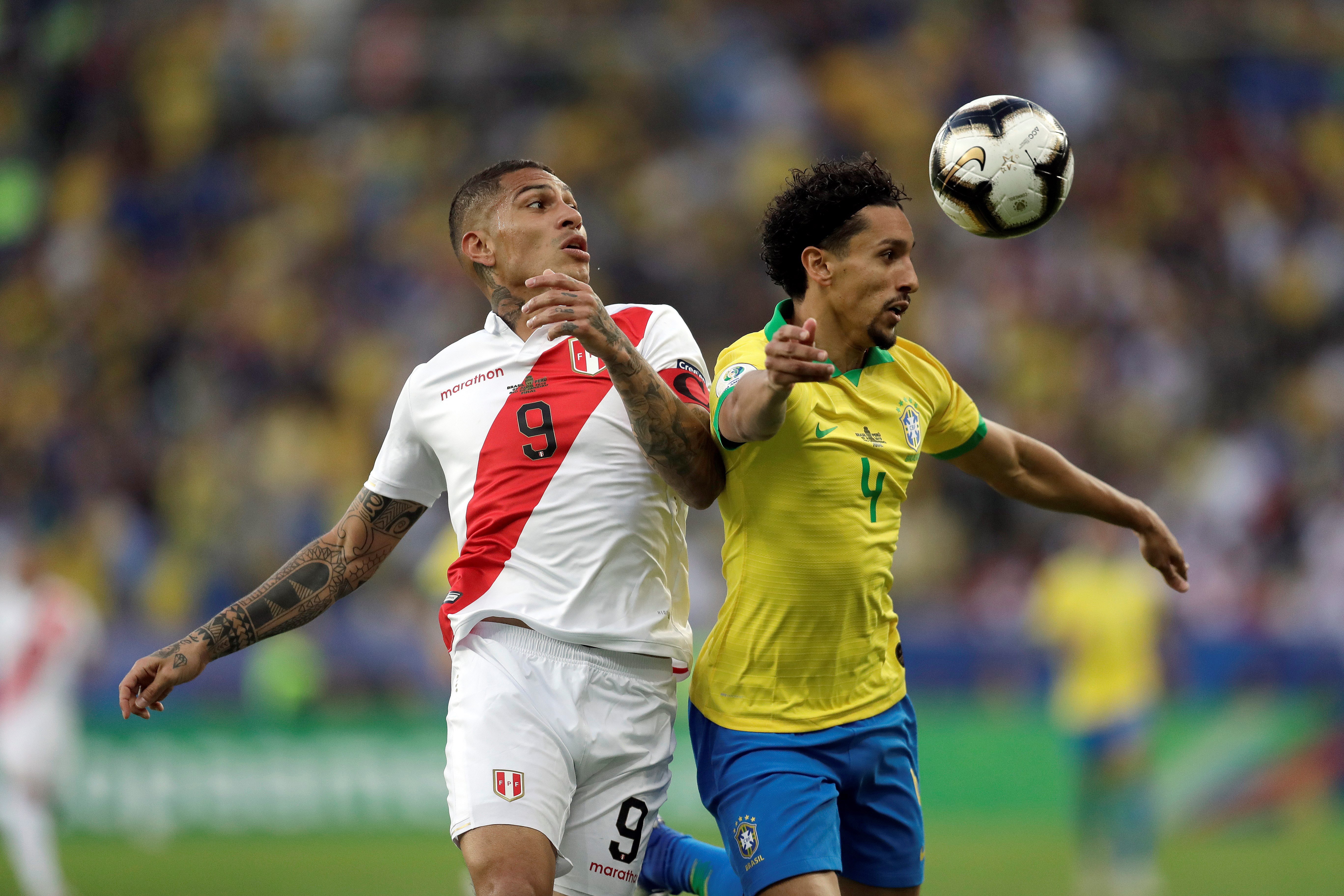 足球——美洲杯:巴西队夺冠