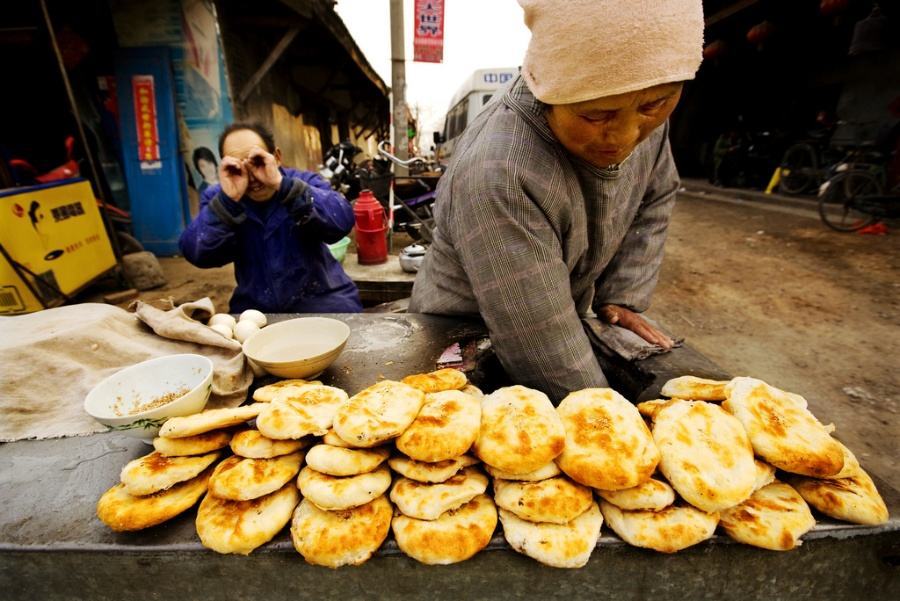 特色小吃临涣烧饼