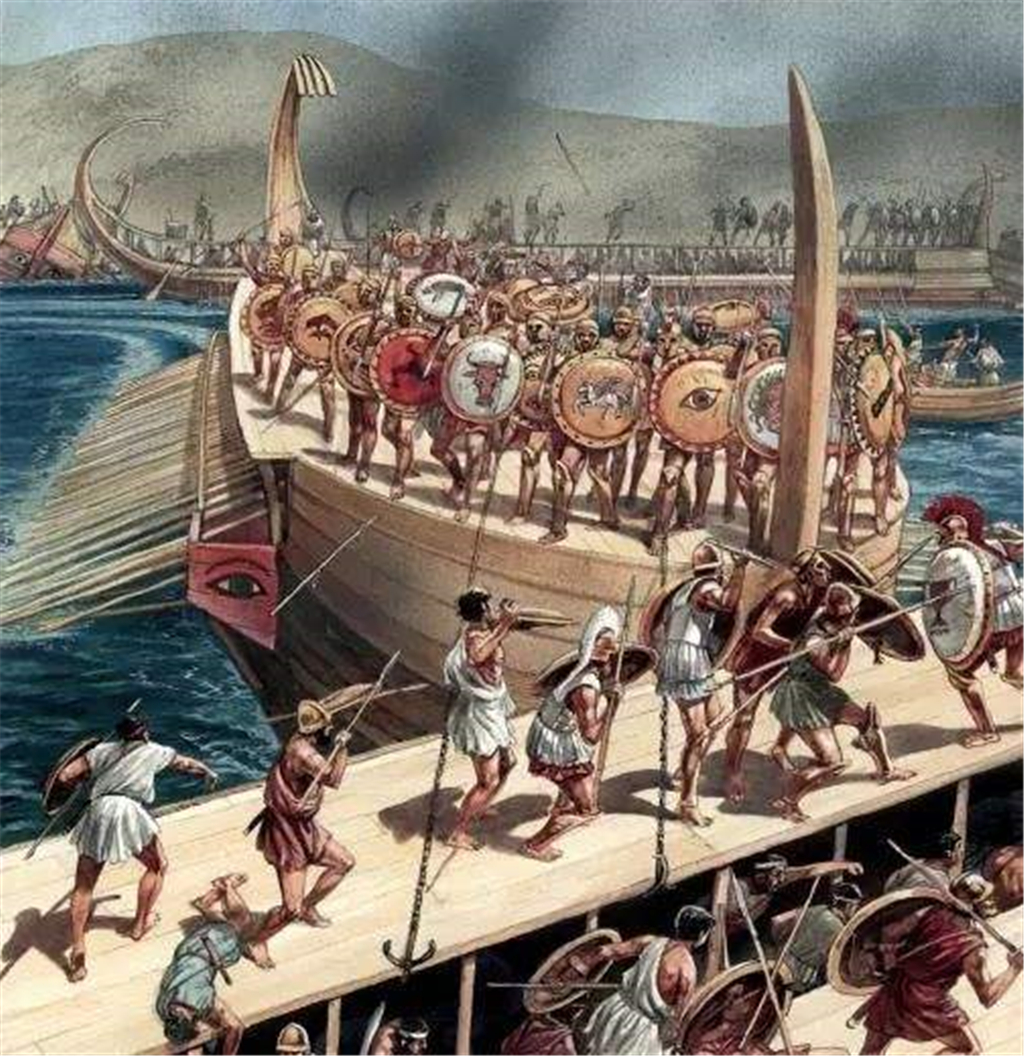 雅典人的生活条件差,街道都是泥土,但是他们喜欢这样的穿着