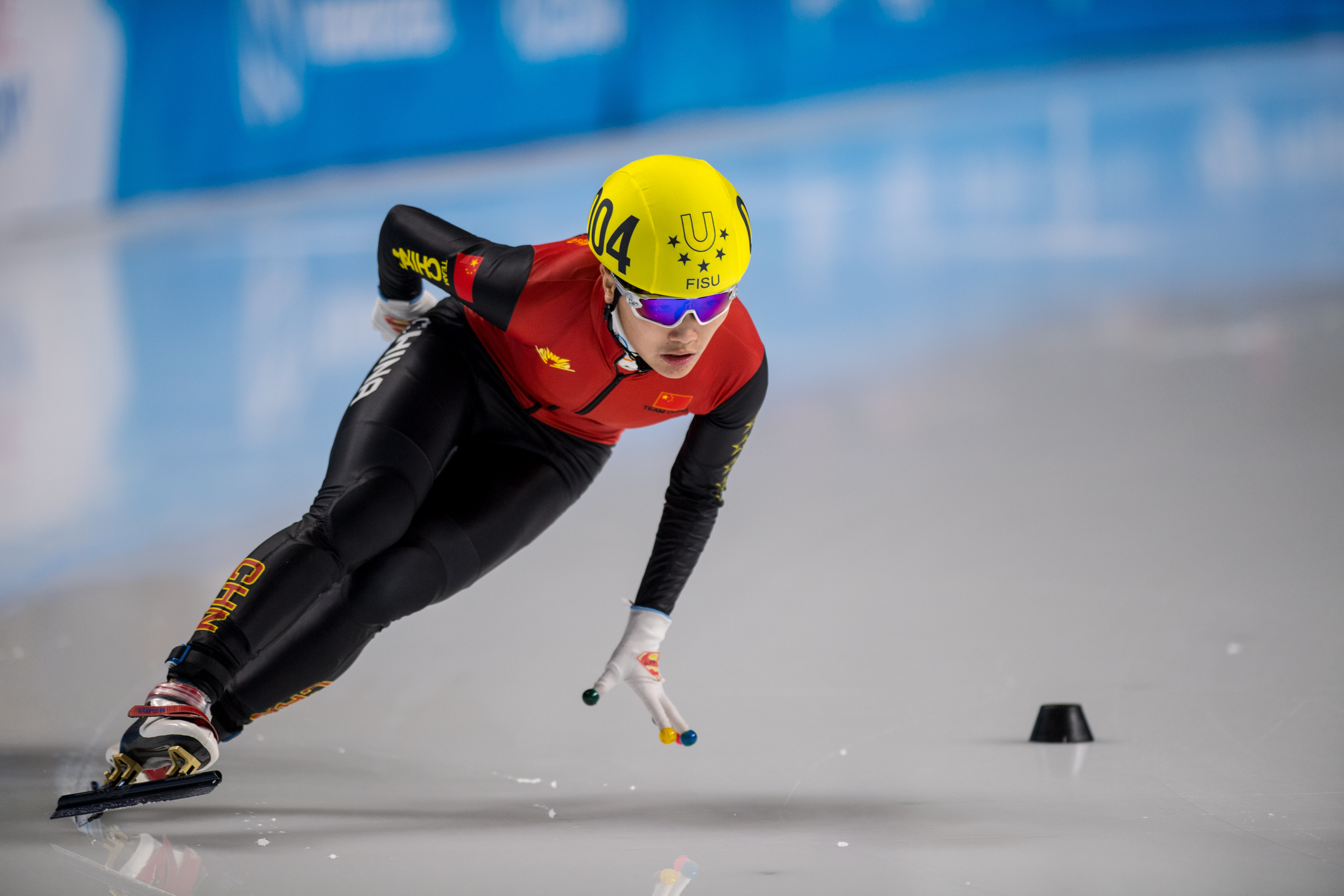 短道速滑——中国队选手杨扬获得女子500米第六名