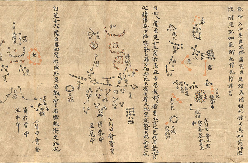 科技之最,中国最早的星图