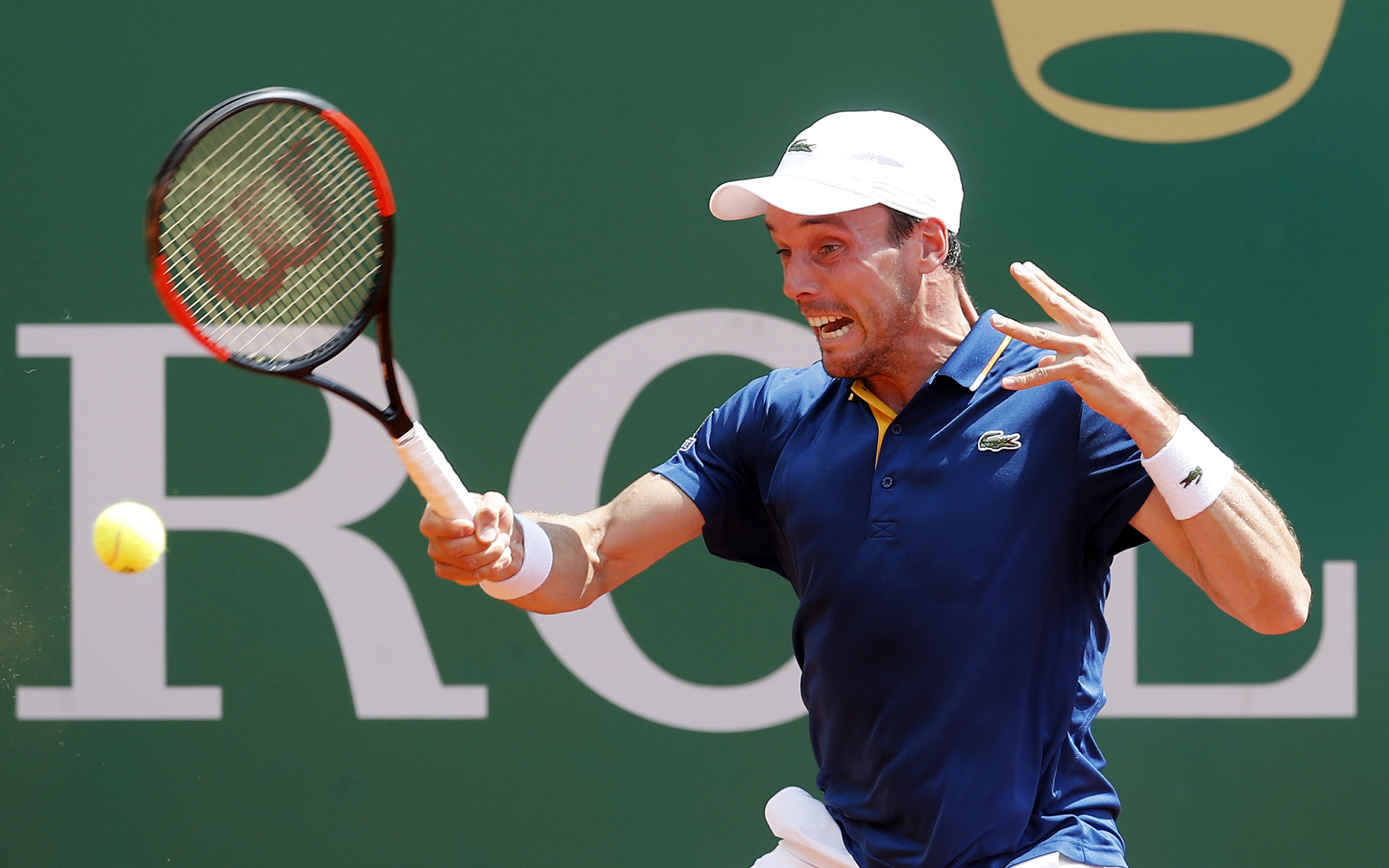 网球——蒙特卡洛大师赛:阿古特胜洛佩斯(7)