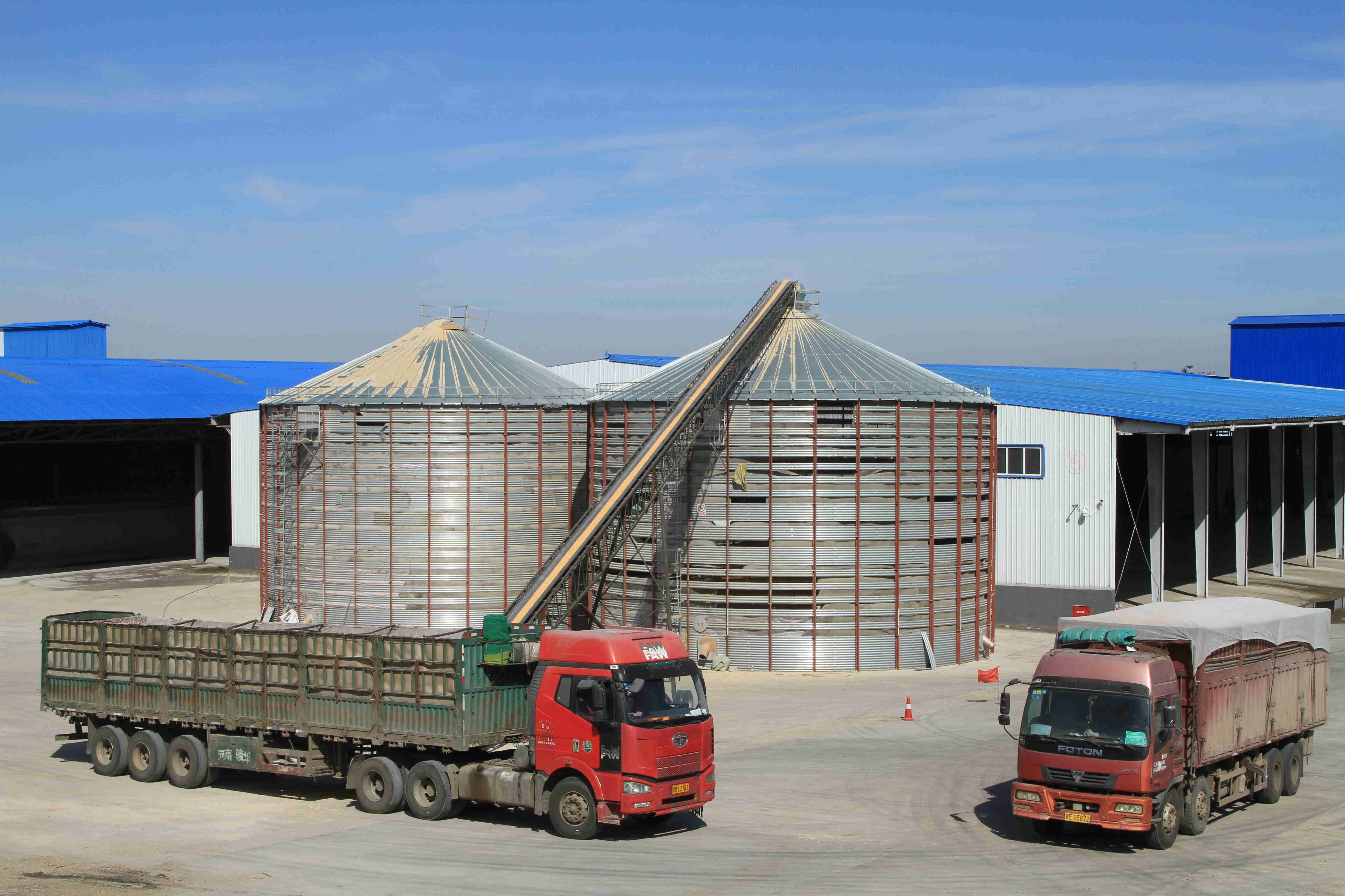 2020年4月10日,依托黑龙江省九三物流有限公司铁路专用线和粮食仓储