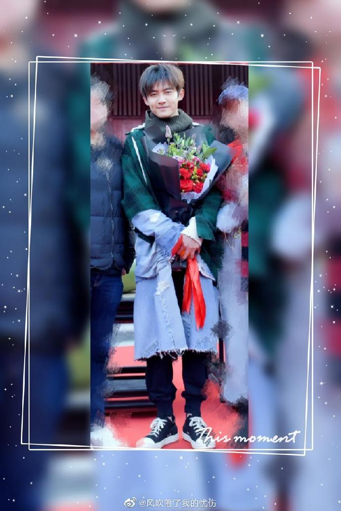 佟梦实0122生日快乐# 呜呜呜呜每天都是被哥哥帅哭的一天.