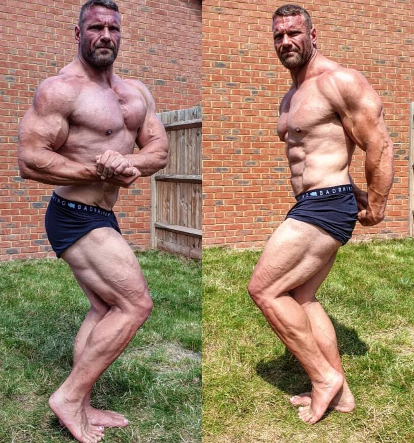 英国最强壮男人转型,健硕肌肉蜕变成肌肉男,让人佩服他的勇气!