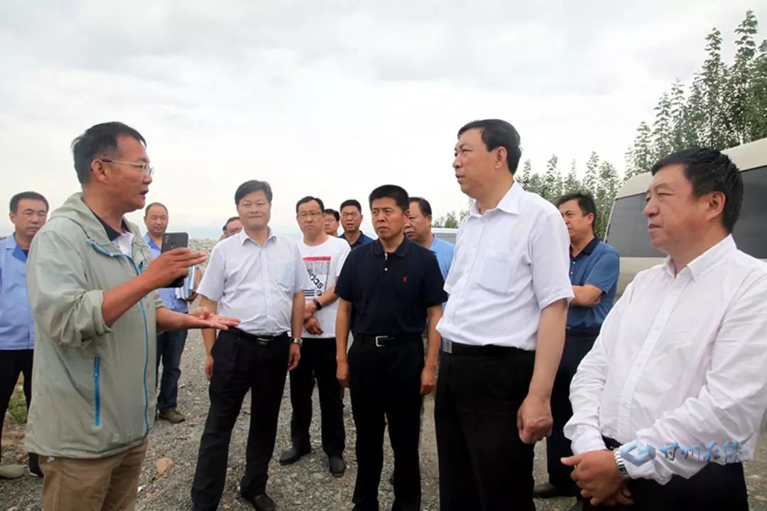 孙玉龙率省第三环境保护督察组现场督察甘州区环保工作