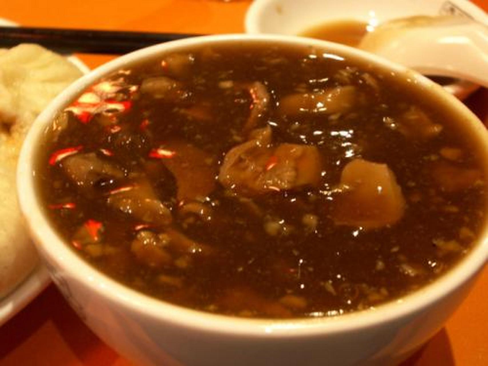 城市身边事#【北京美食】炒肝:炒肝有百余年的历史,是北京传统早点的