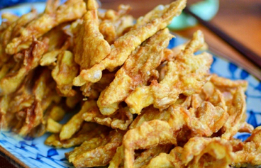 蘑菇如此做,焦香酥脆,咬一口满嘴留香,比肉还好吃