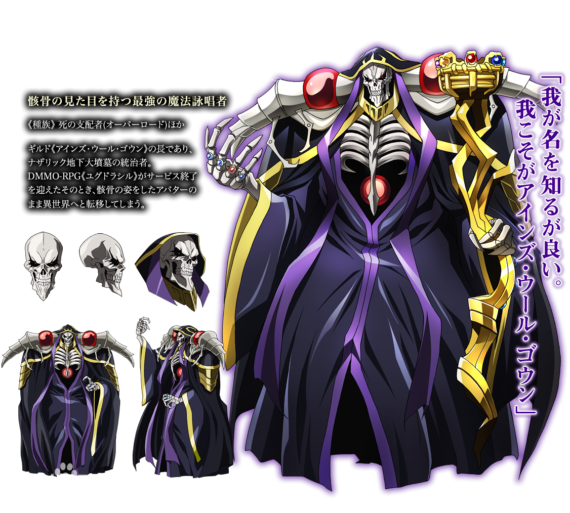 动画《overlord》中"安兹乌尔恭"穿过多少套战袍?