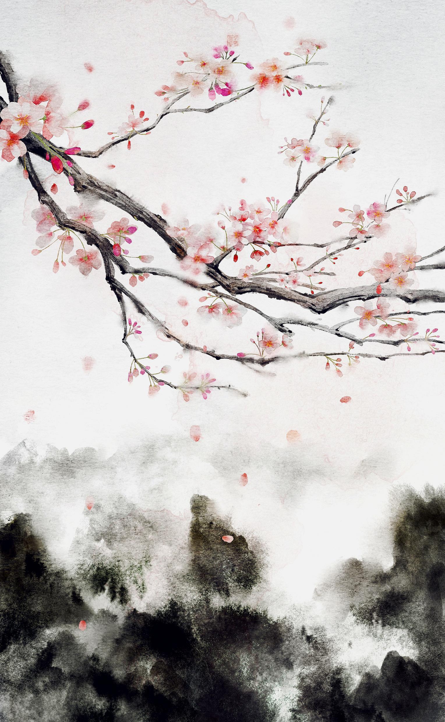 唯美古风壁纸 | 惆怅东风无处说,不教闲地著春华
