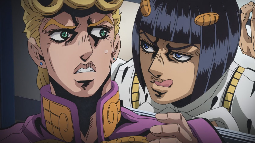 2.《jojo的奇妙冒险 黄金之风》布姐调戏jojo