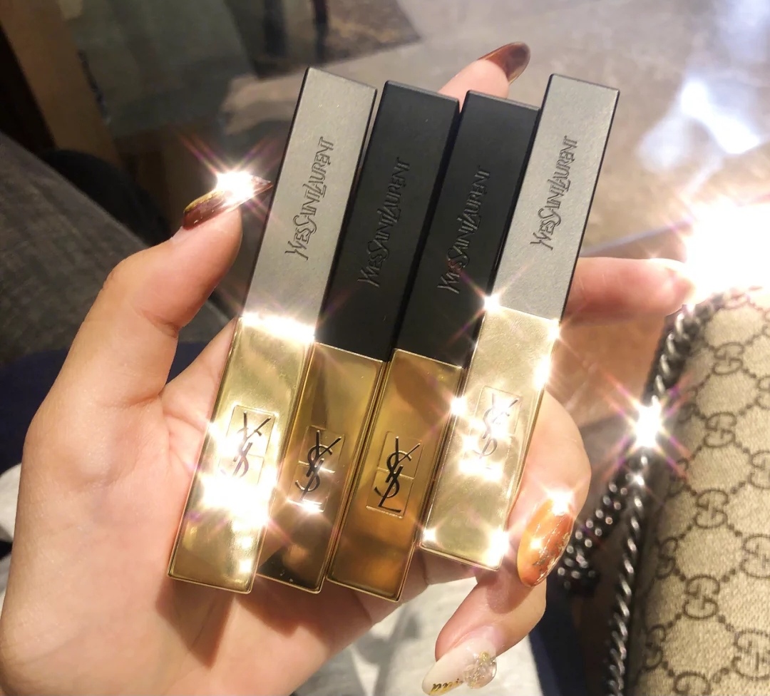 圣罗兰小金条最热色:21经典正红色,12温柔不挑皮