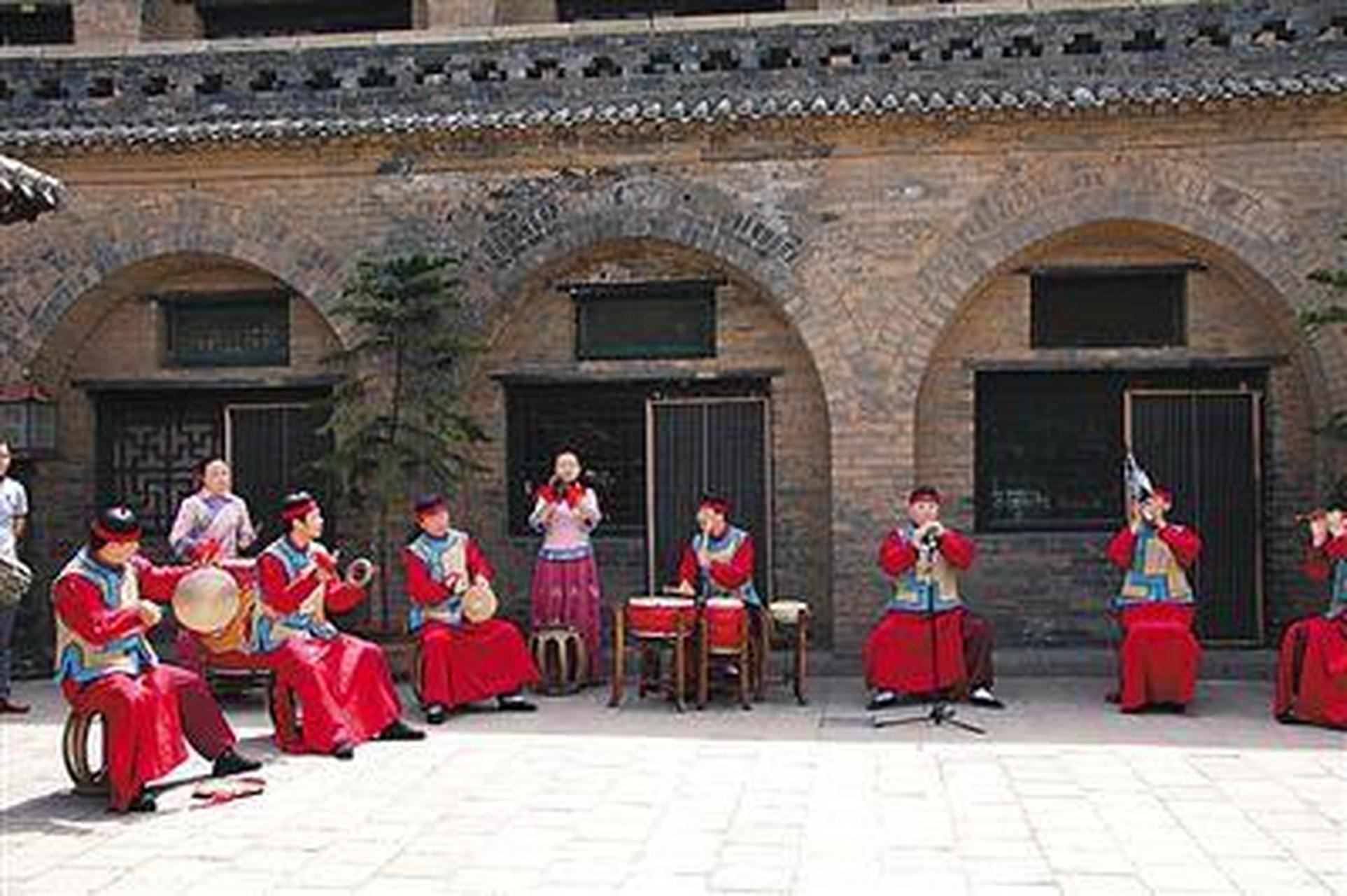 非遗印记#【非遗】上党八音会:上党八音会主要演出场地是古庙会,饺照