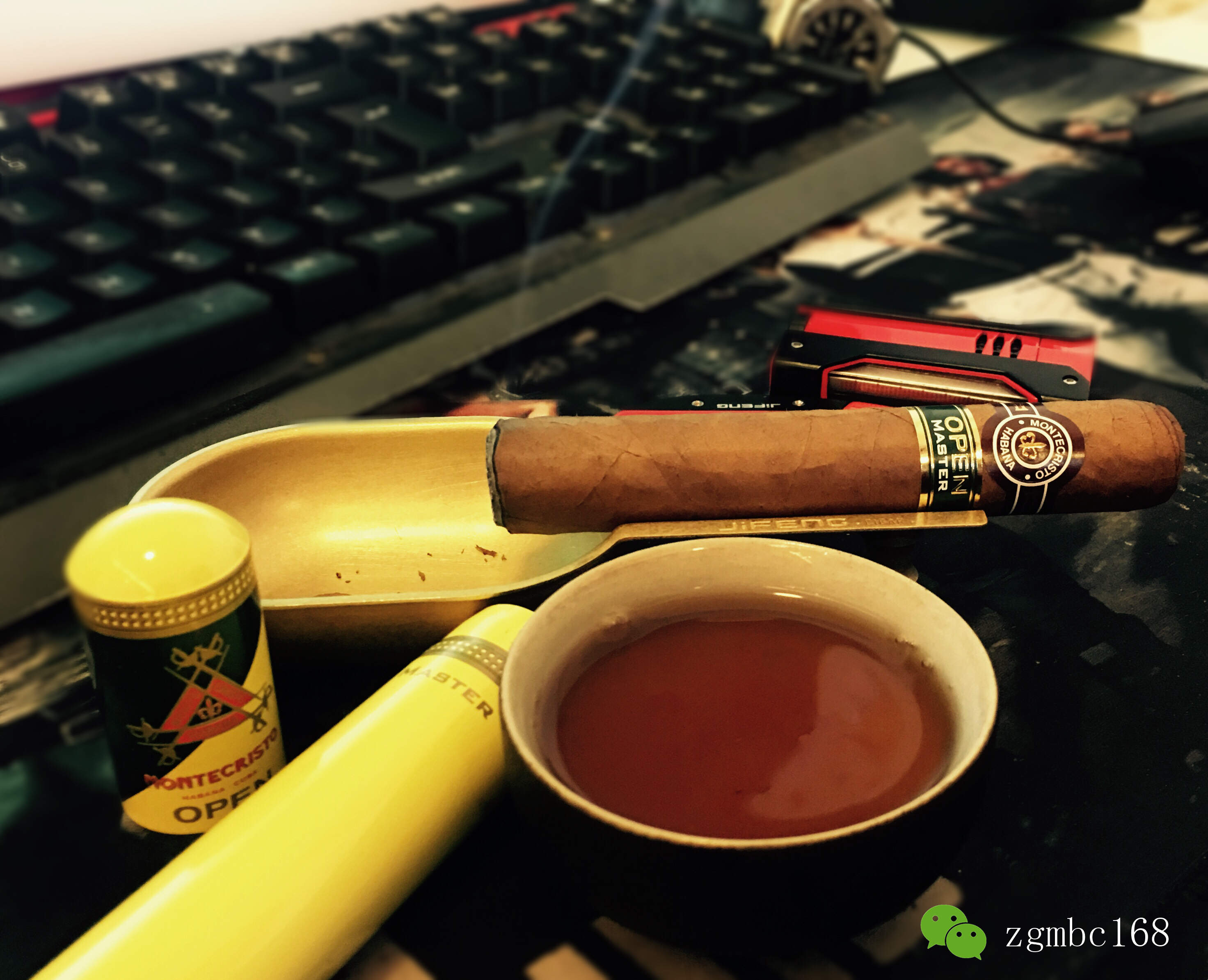 雪茄品鉴:蒙特open户外大师