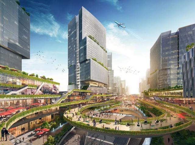 上海龙阳路综合交通枢纽项目设计方案揭晓