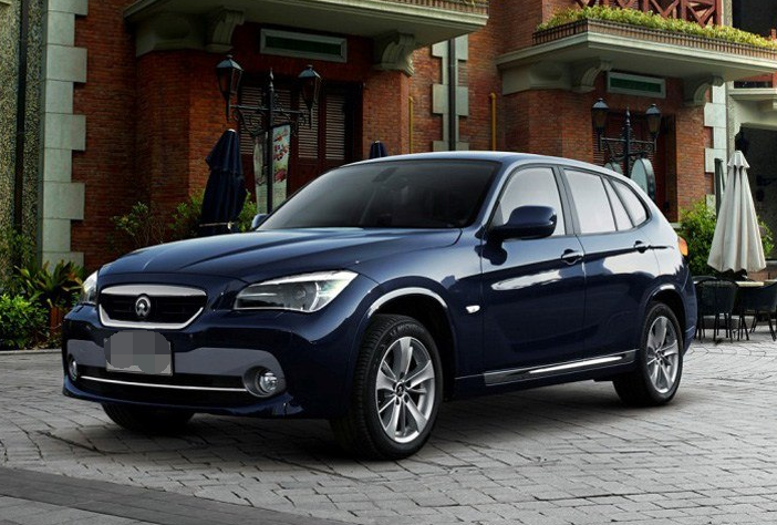 华晨宝马-之诺1e全身设计比例很协调,非常适合年轻人!