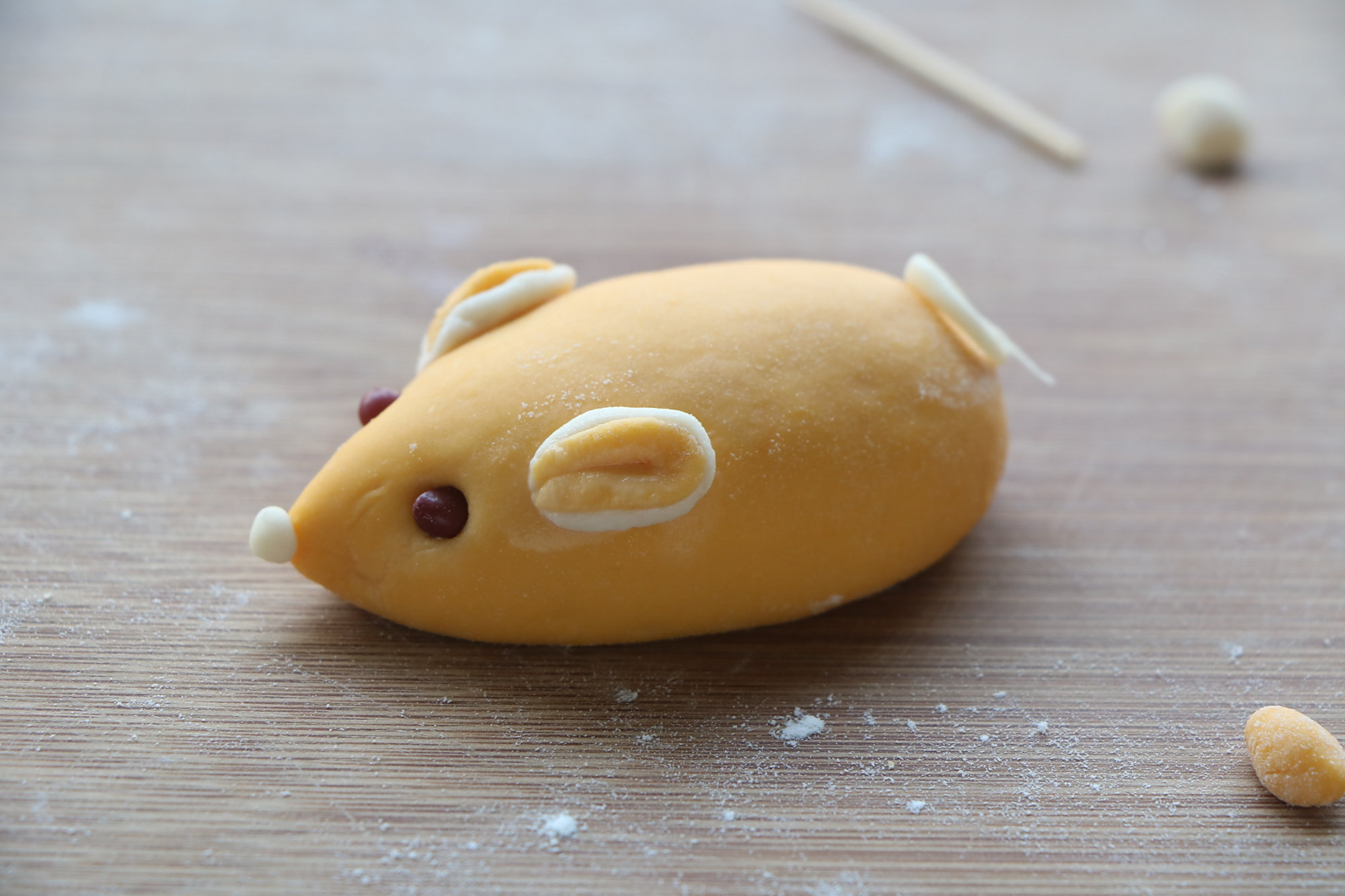 老鼠花样面食的做法,好看又好吃,做法不难,过年寓意好,图吉祥