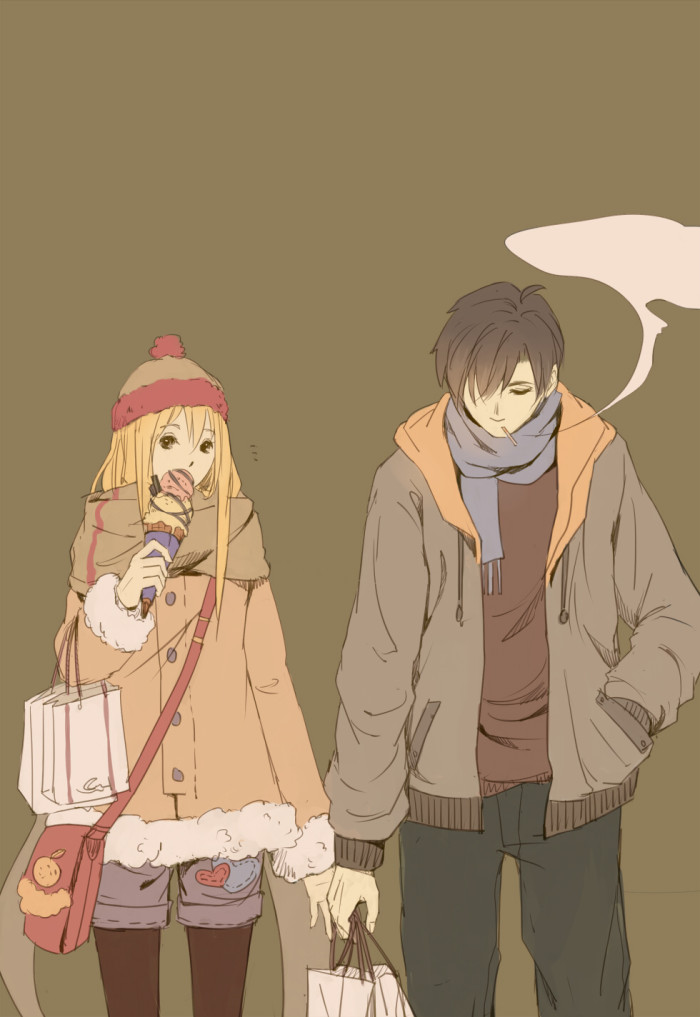 二次元超美壁纸:人生能有两次幸运就好,一次遇见你,一次走到底