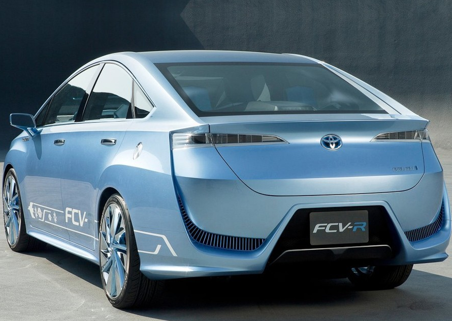 一起鉴赏整体外观高端炫酷,霸气侧漏的丰田fcv-r