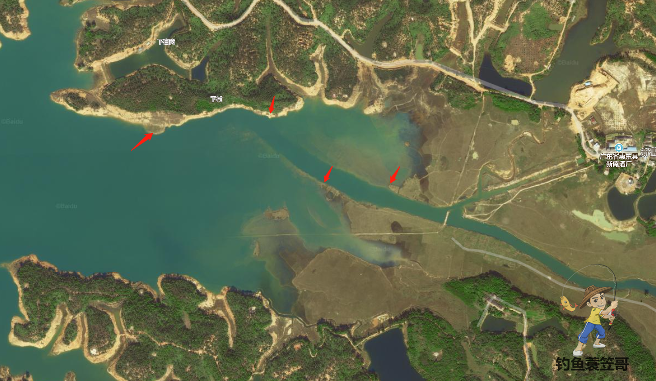 这种钓位几乎所有水域都有,称之为黄金钓位一点都没错!