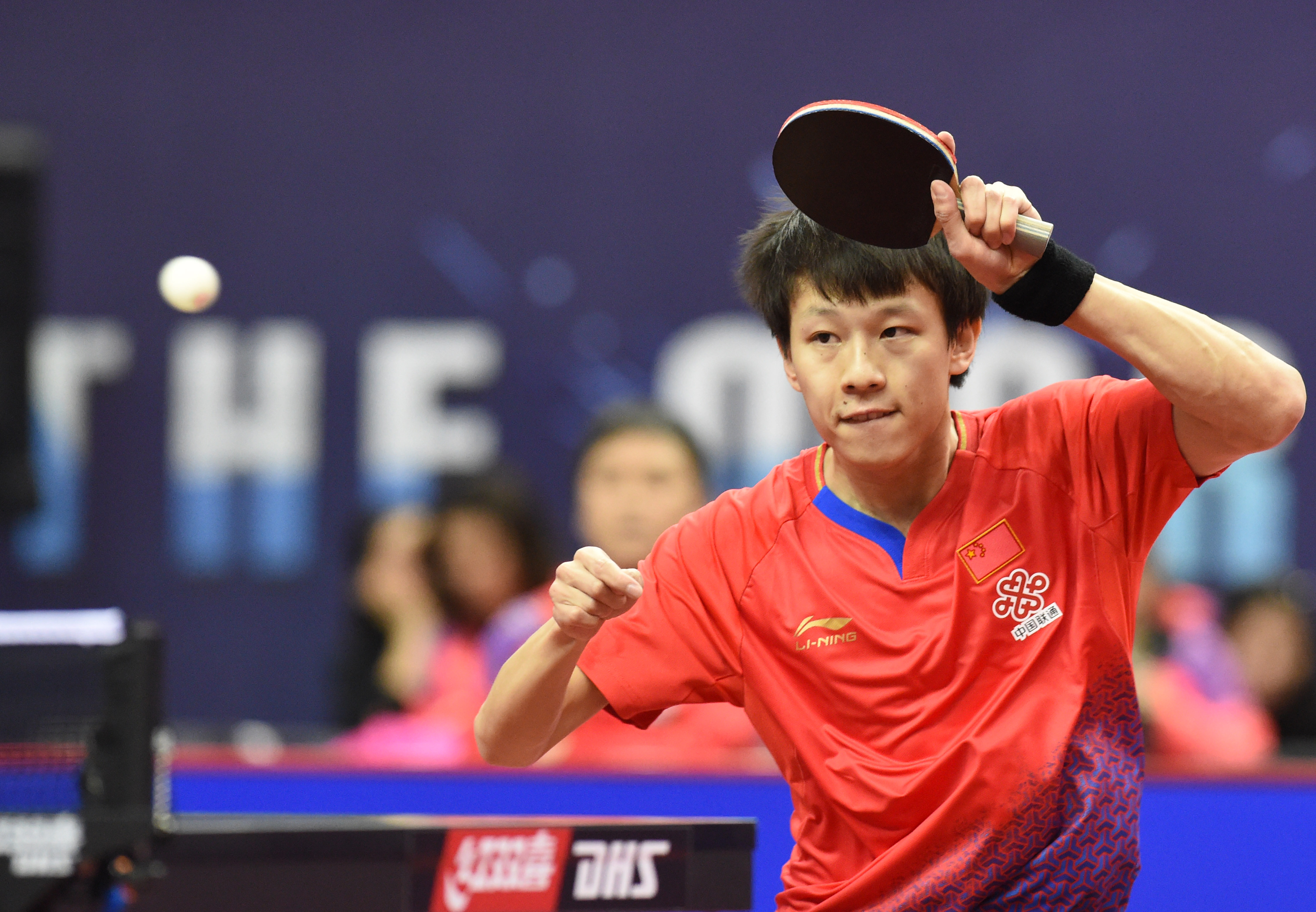 乒乓球——世乒赛直通赛:梁靖昆胜林高远