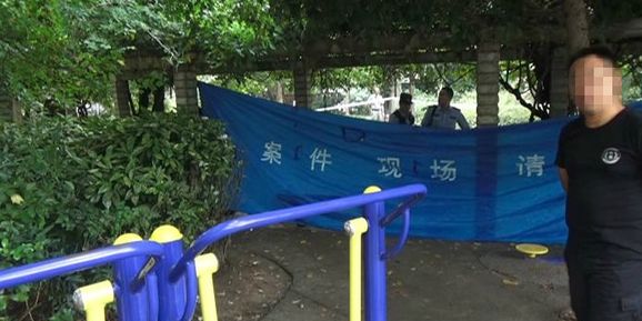 悲慘!今天凌晨,麗華一村公園一男子上吊身亡,眾人走近都嚇傻了!