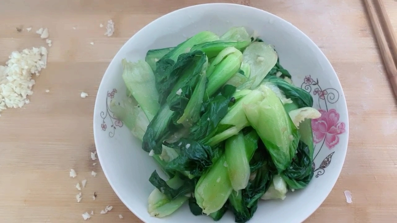蒜蓉上海青家常做法