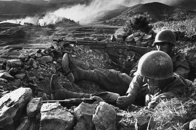 抗美援朝西线战役图片