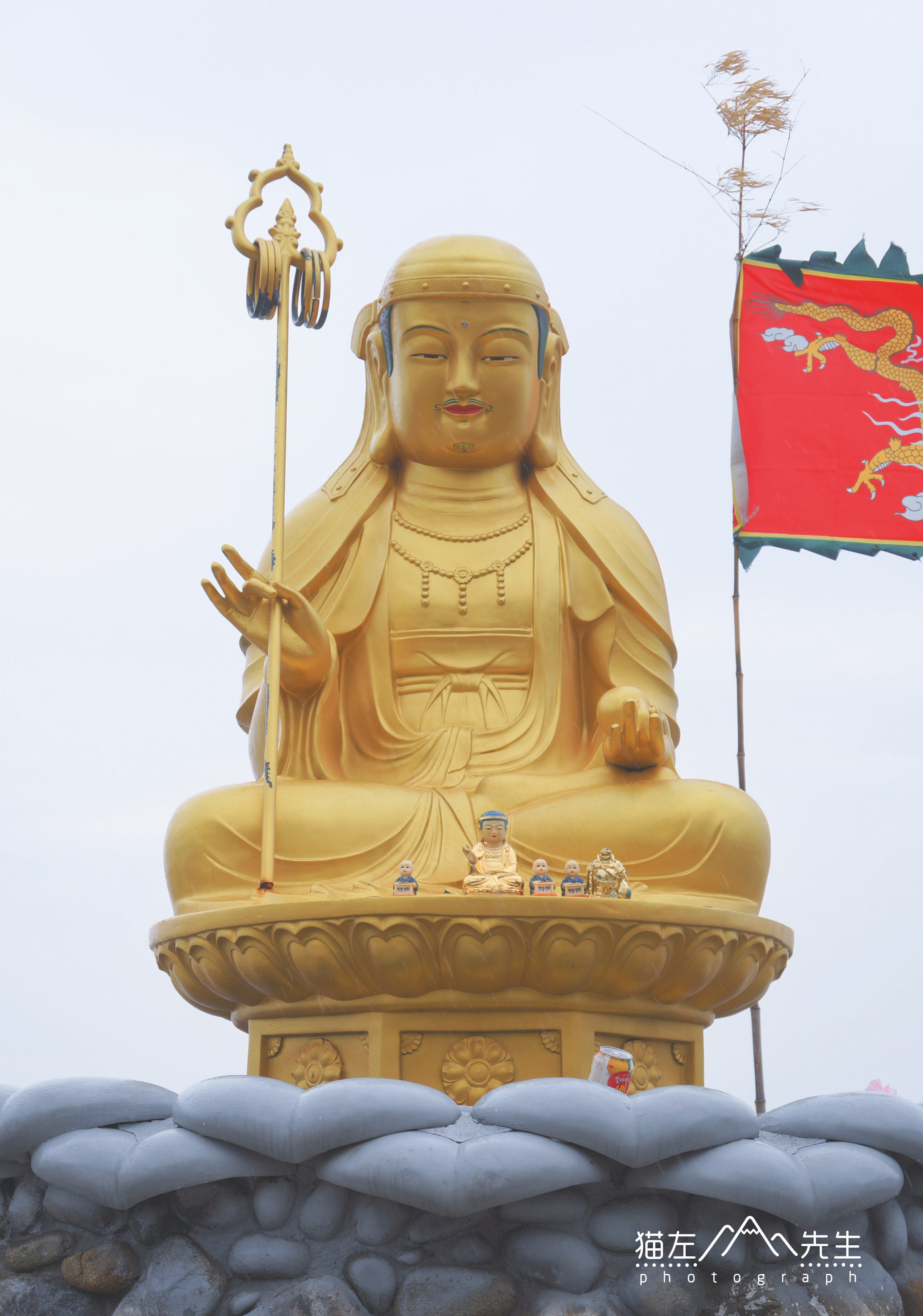 韩国这座寺庙,面朝大海,有观音龙王加持,官宣文案很会搞事情