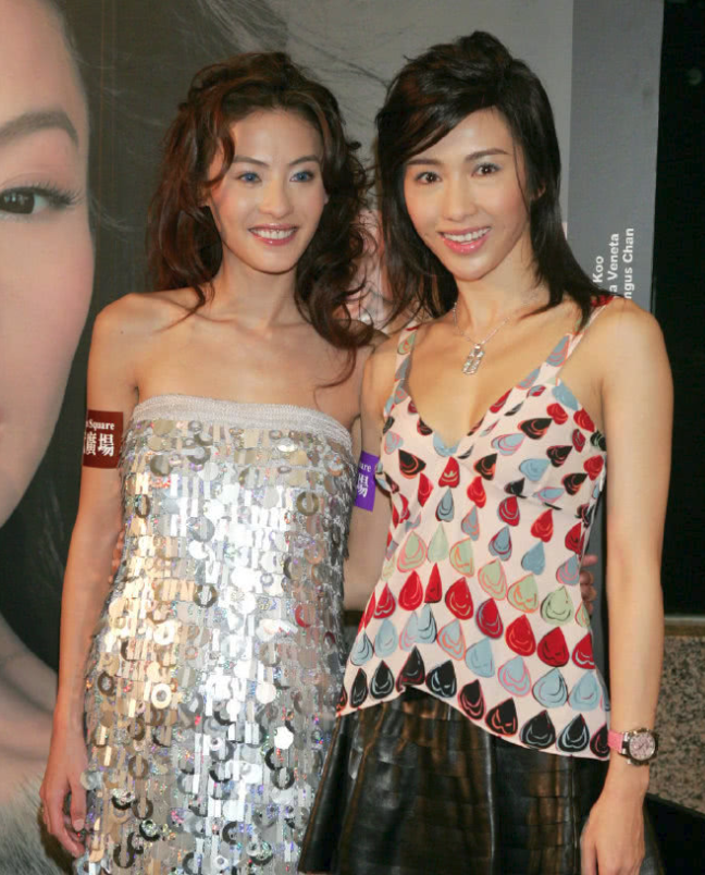 香港女神,张柏芝黎姿14年前合照曝光,对比之下美人