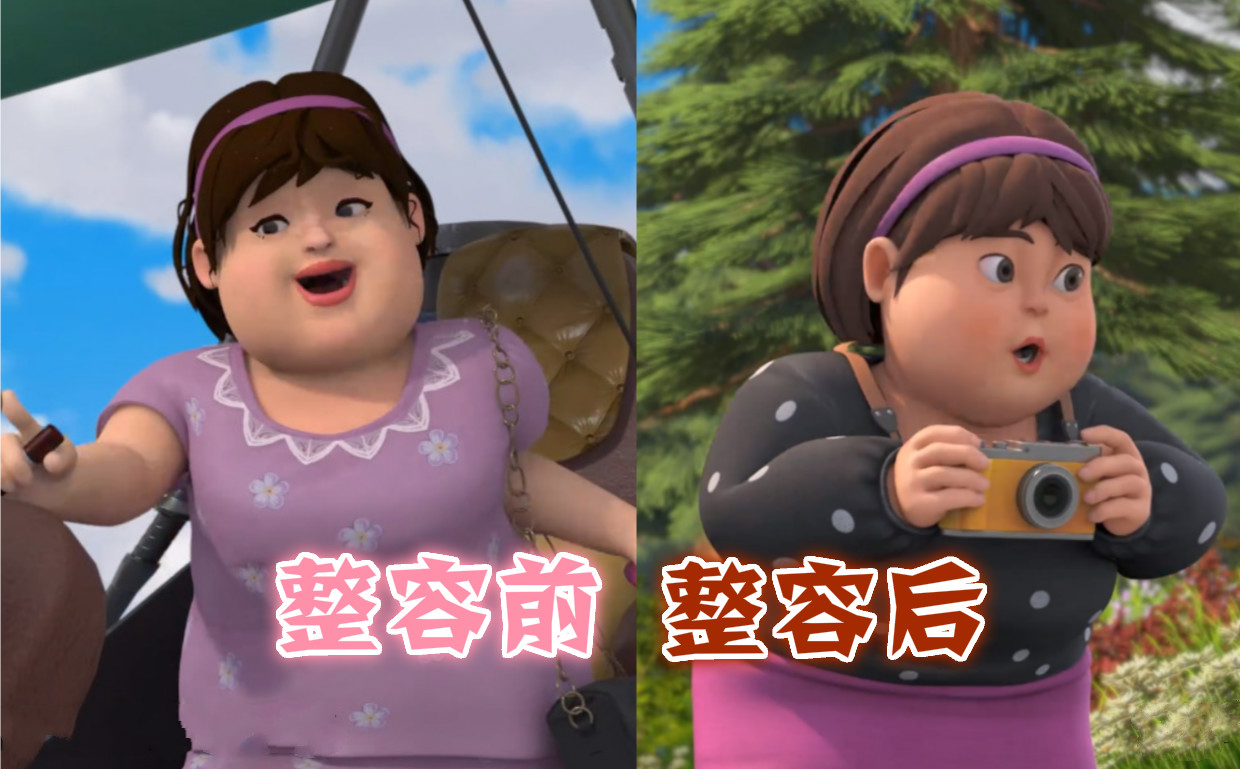 熊出没:当五位主角"整容"后,天才威变高富帅,只有他惨变小偷