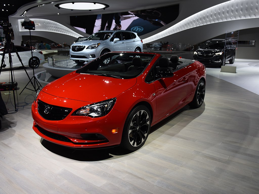 2019北美底特律车展别克cascada